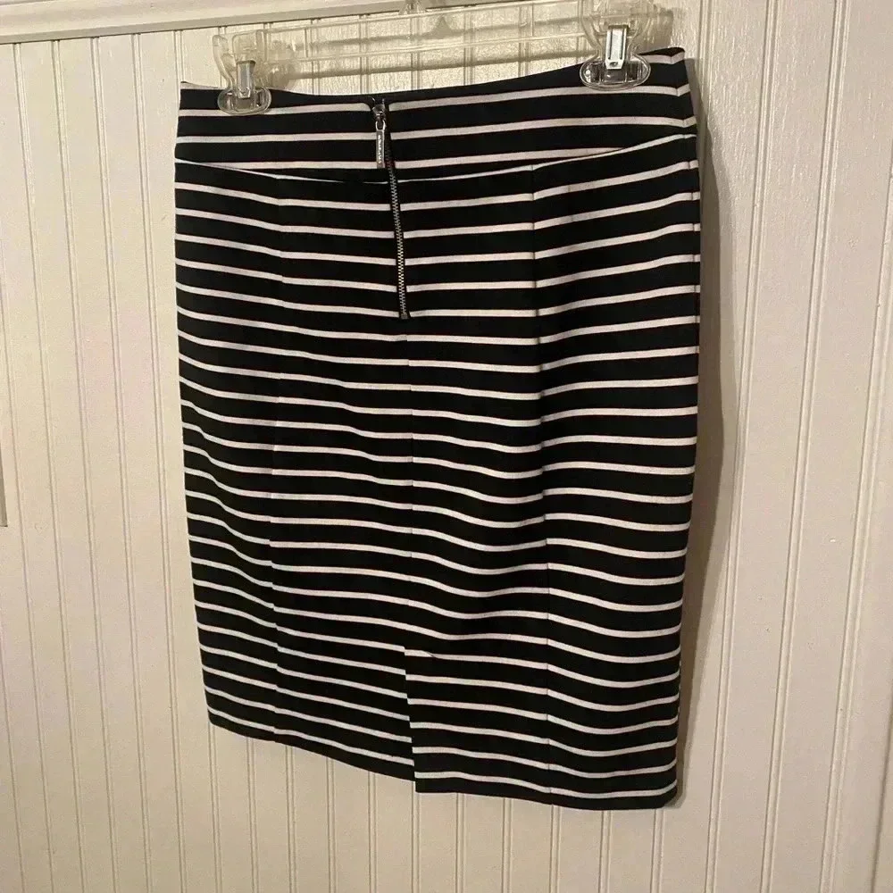 Michael Kors striped pencil skirt